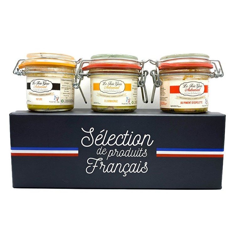 Coffrets cadeaux Sélection de produits Français